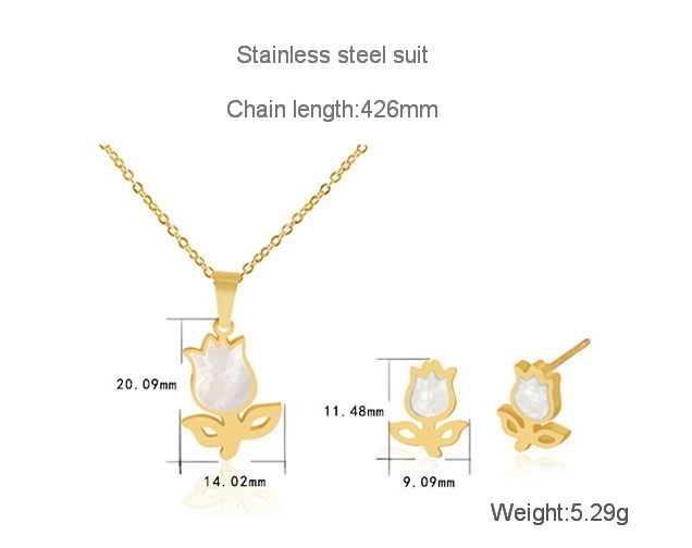 stainless steel jewelry sets 2022-4-28-007